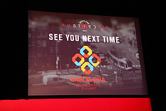 Closing session slides in Amsterdam