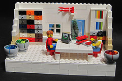 Lego workers